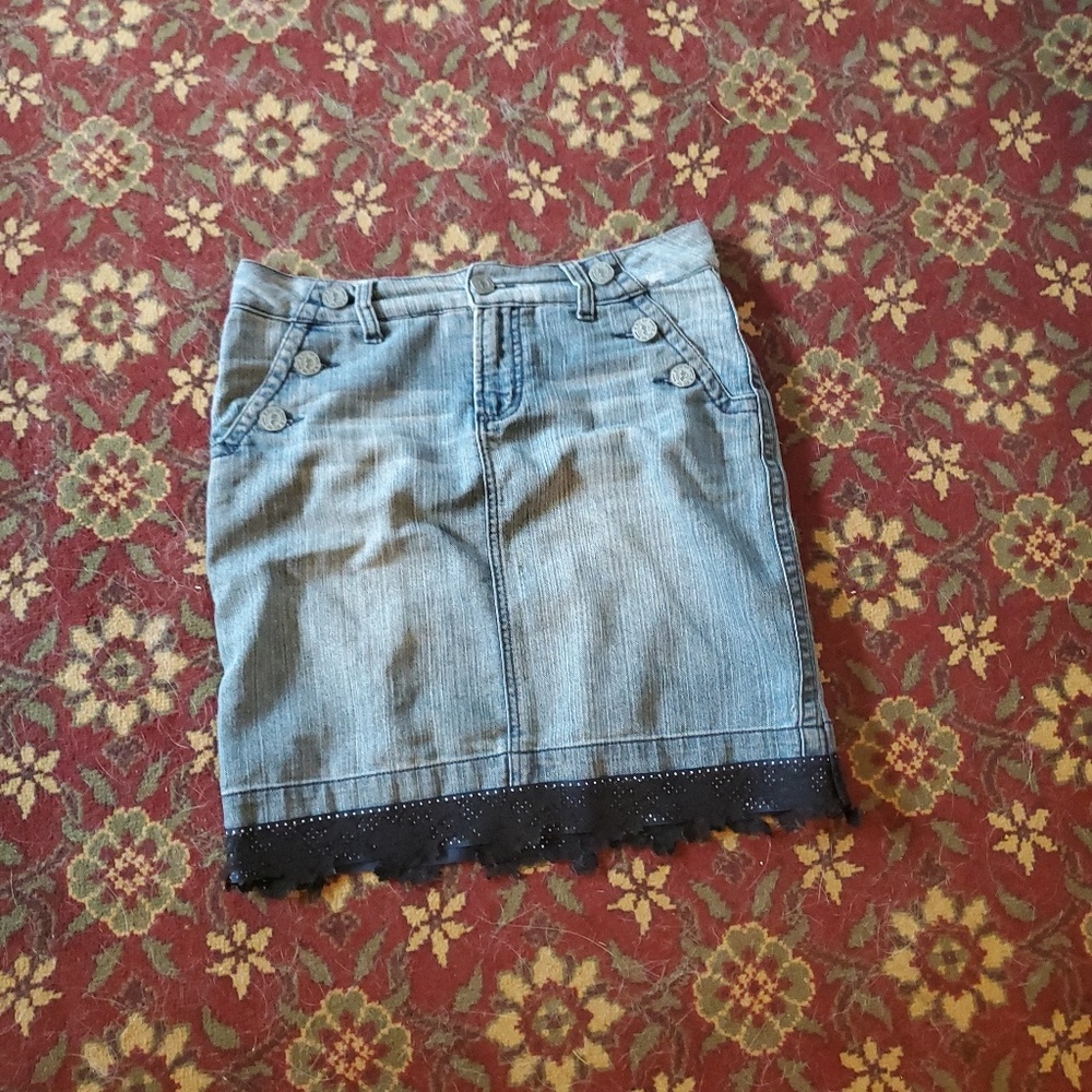 Jean skirt